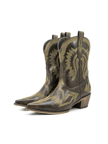 Taupe Cowgirl Boots