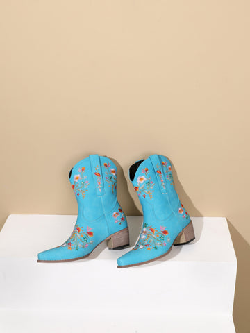 Blue Cowgirl Boots