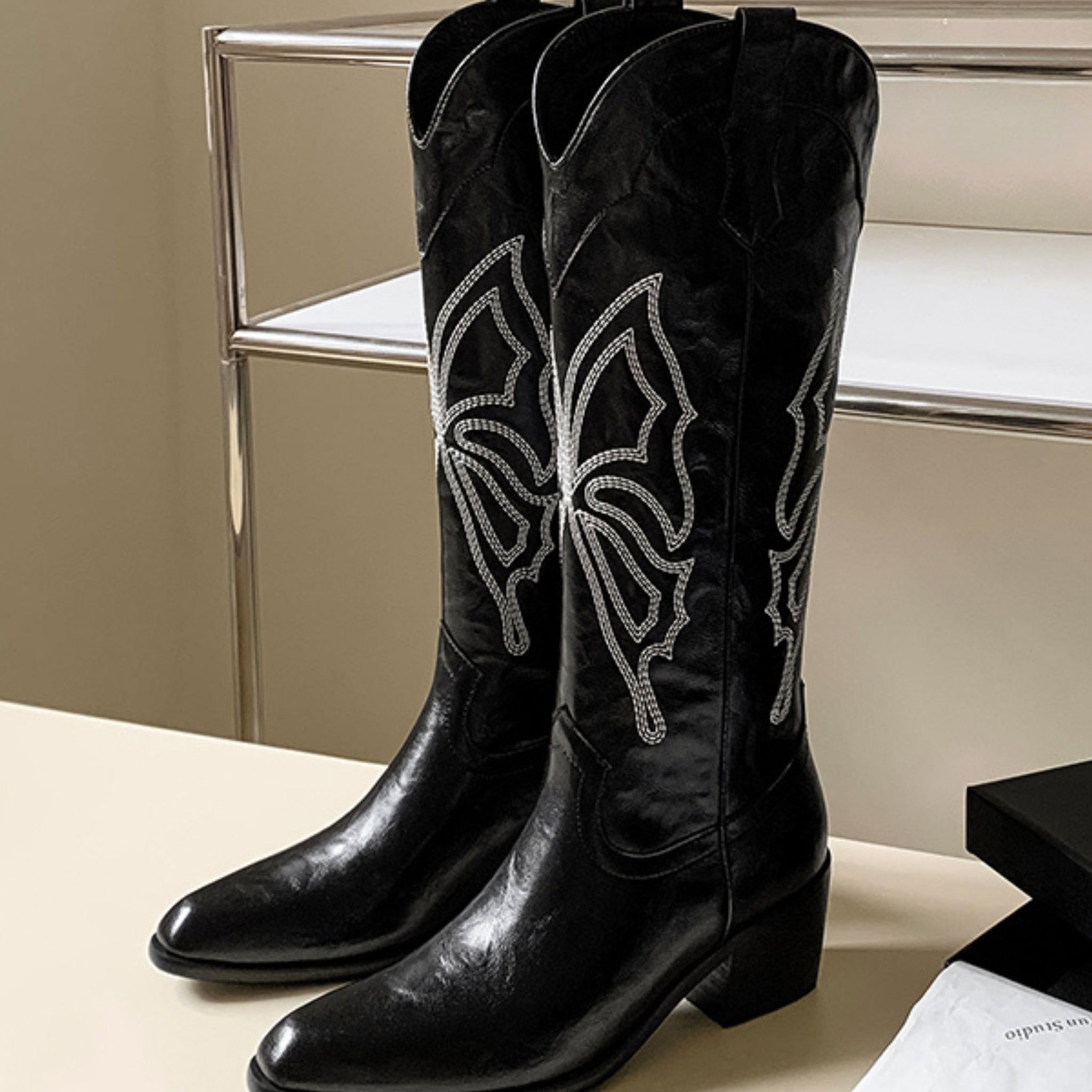 Butterfly Cowgirl Boots