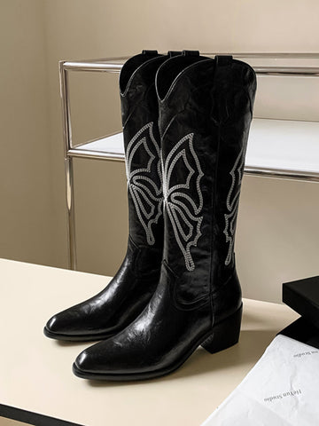 Butterfly Cowgirl Boots