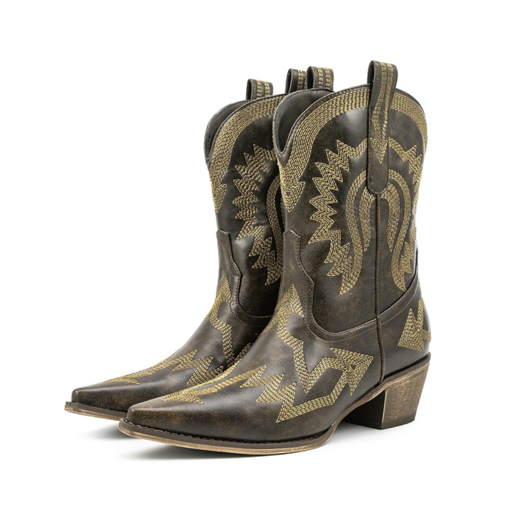 Taupe Cowgirl Boots