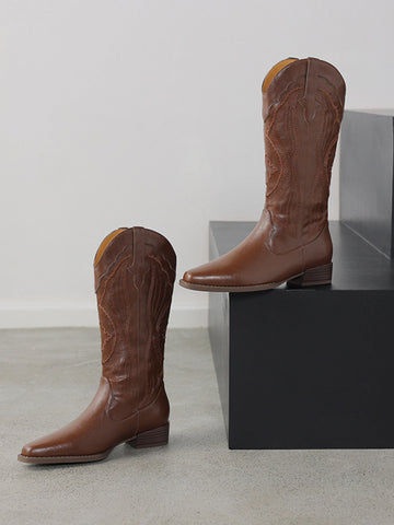 Flat Cowgirl Boots