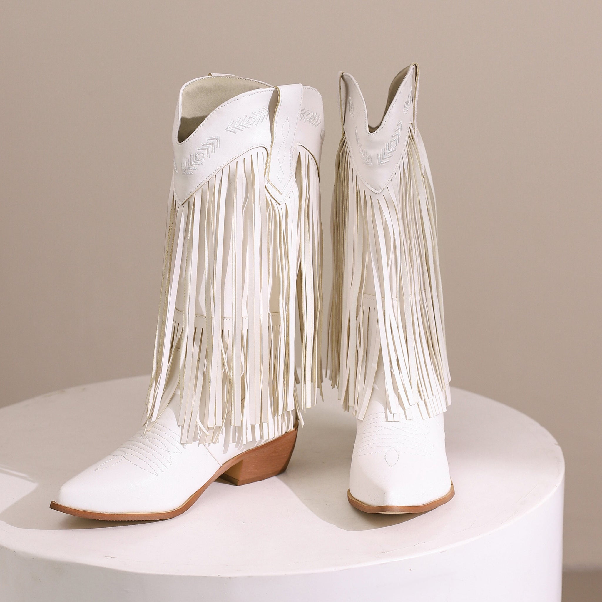 Fringe Cowgirl Boots