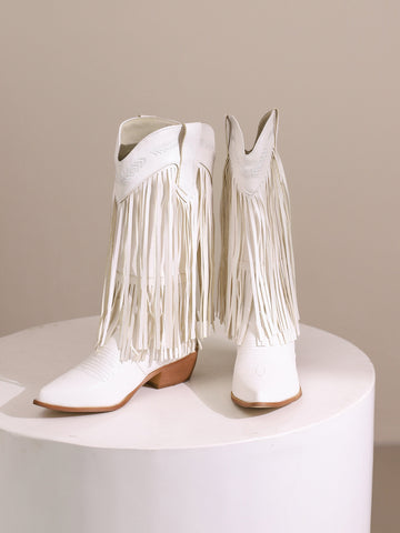 Fringe Cowgirl Boots