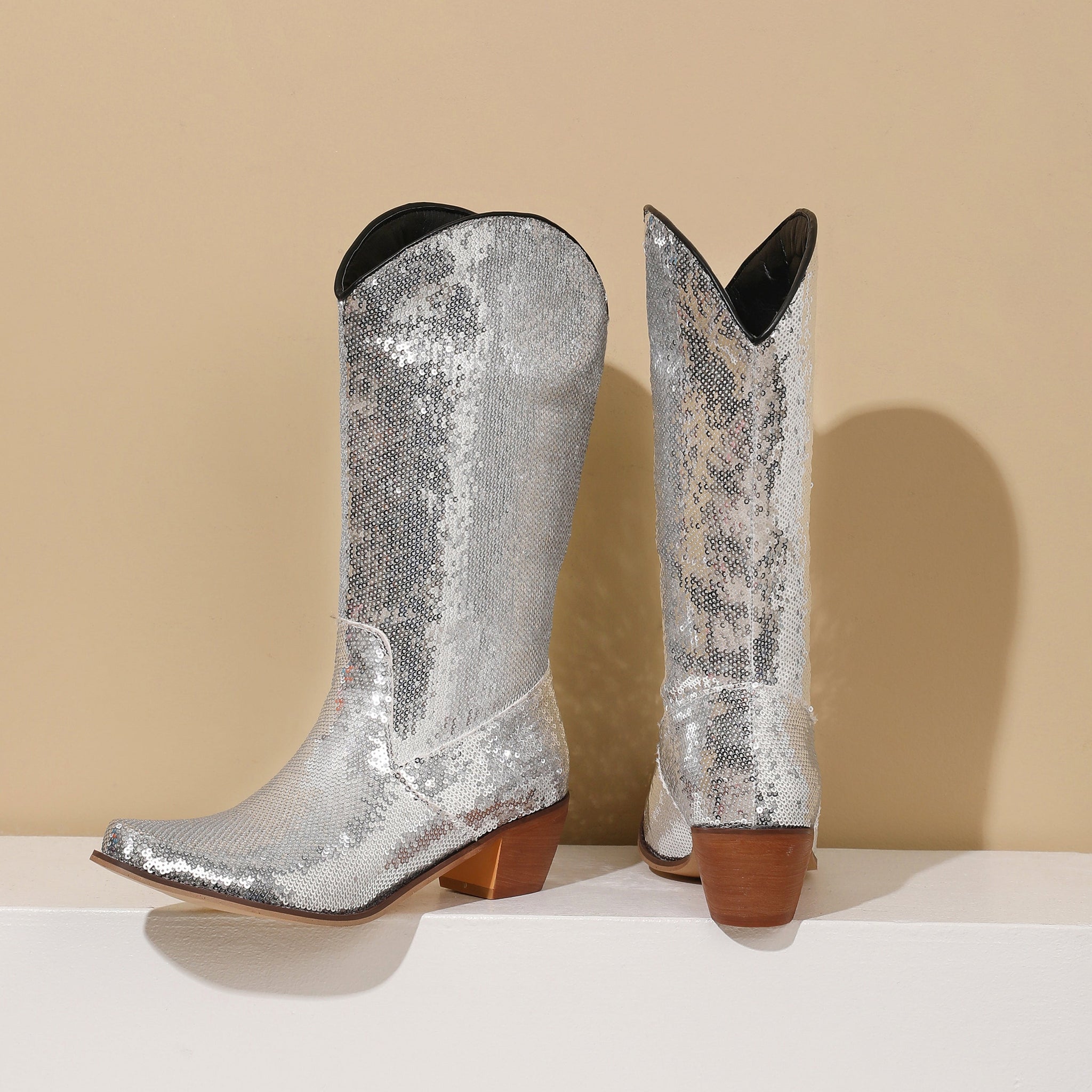 Glitter Cowgirl Boots