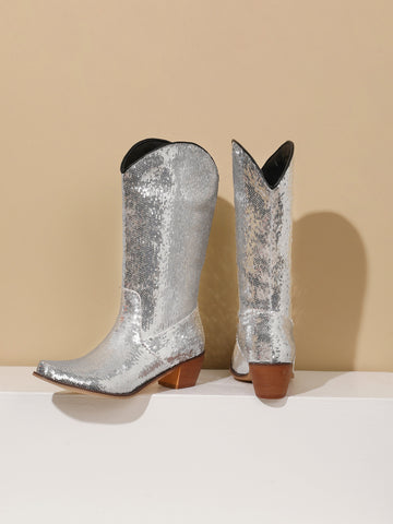 Glitter Cowgirl Boots