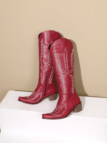 Red Cowgirl Boots