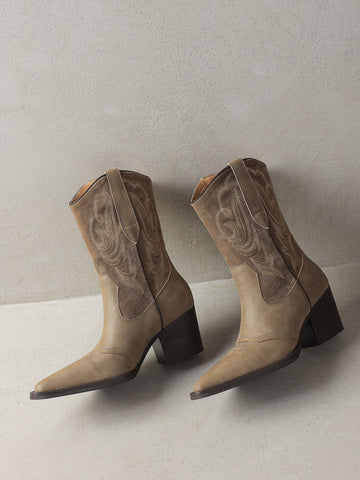 Tan Cowgirl Boots