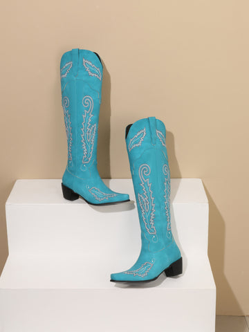 Turquoise Cowgirl Boots