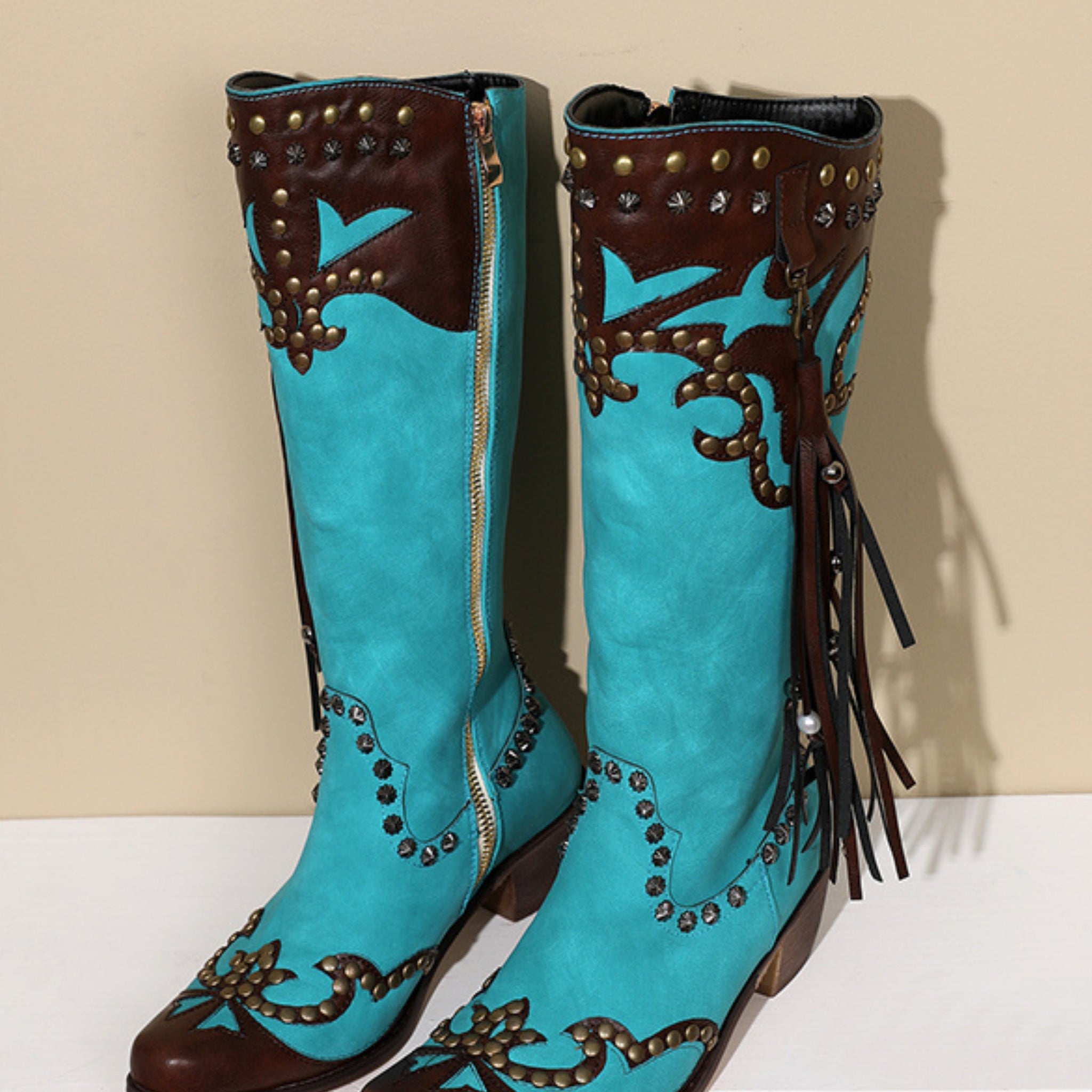 Turquoise Cowgirl Boots