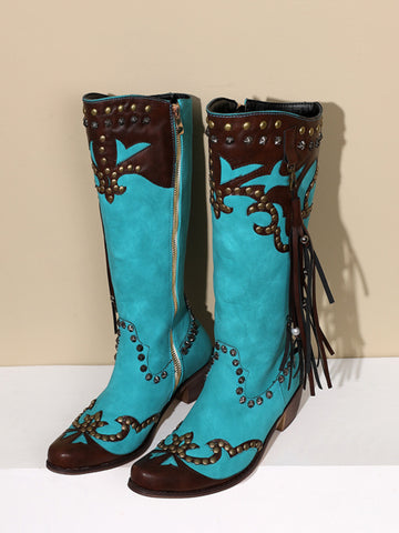 Turquoise Cowgirl Boots