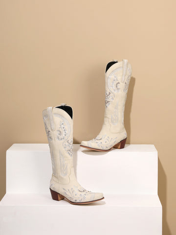 White Cowgirl Boots