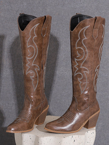 Wide Calf Cowgirl Boots