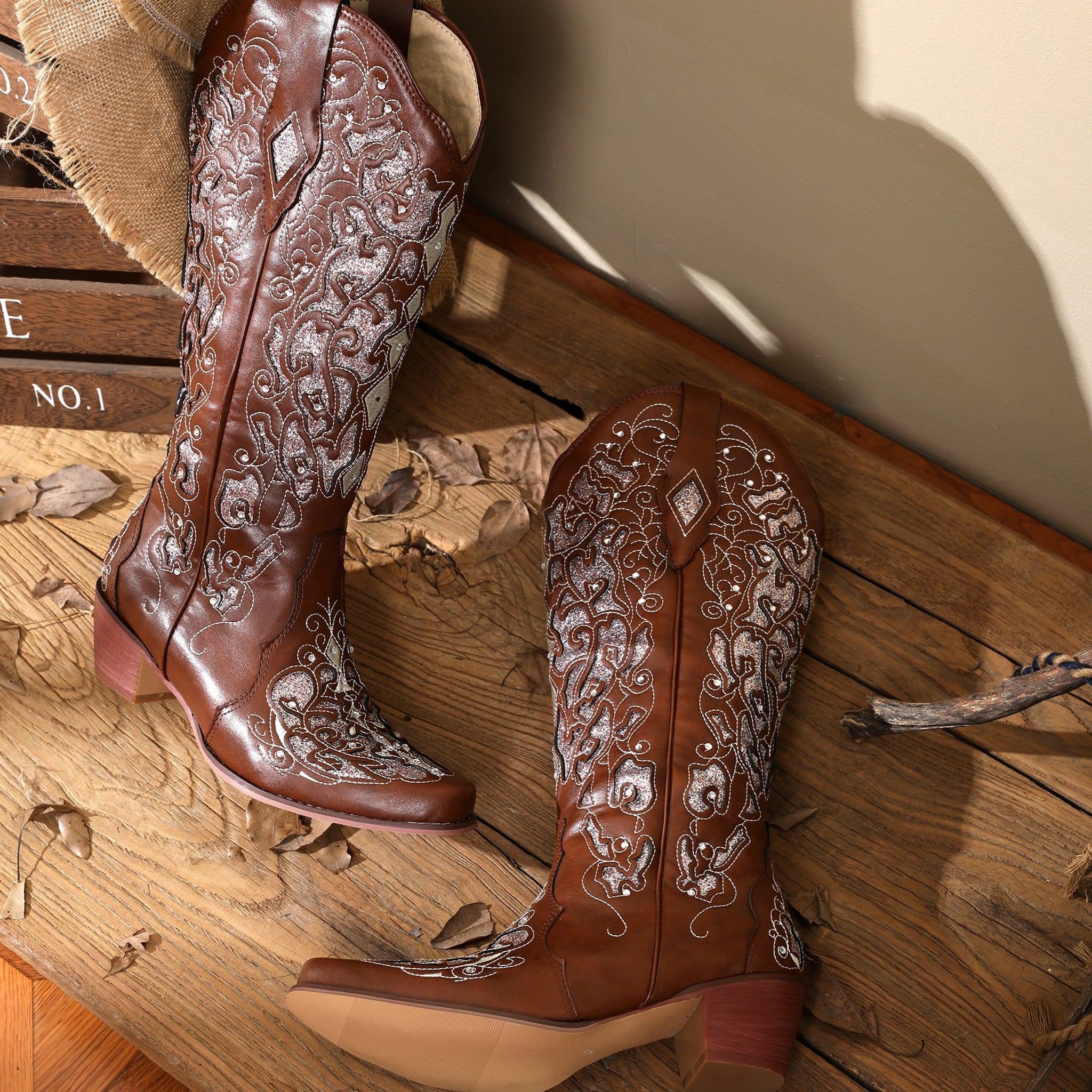 Brown Cowgirl Boots