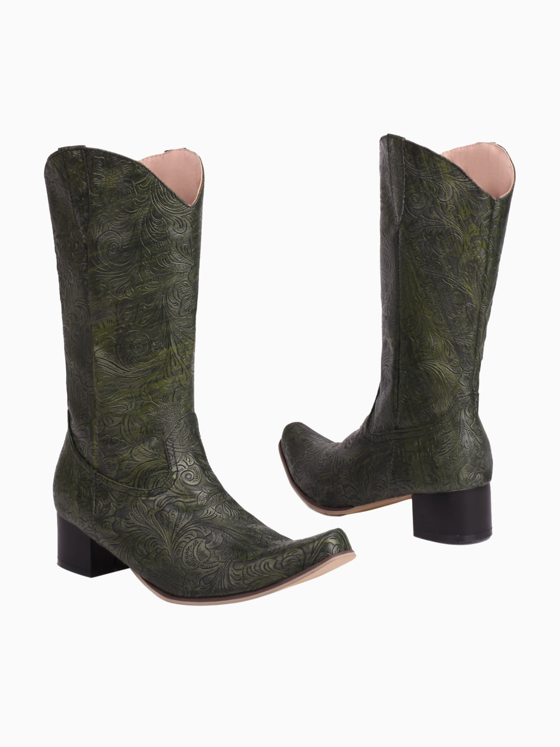 Forest Vine Vintage Cowgirl Boots