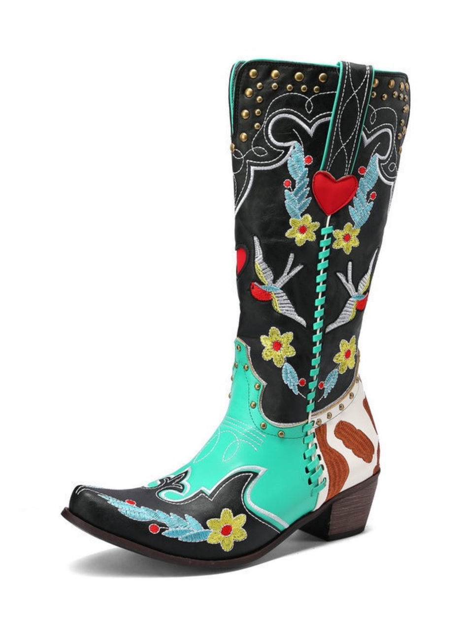 Floral Cowgirl Boots – Wild Jolie