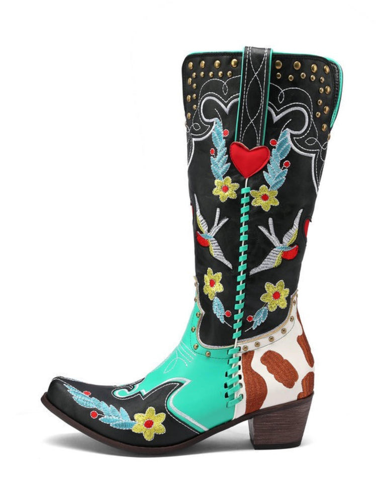 Floral Cowgirl Boots – Wild Jolie