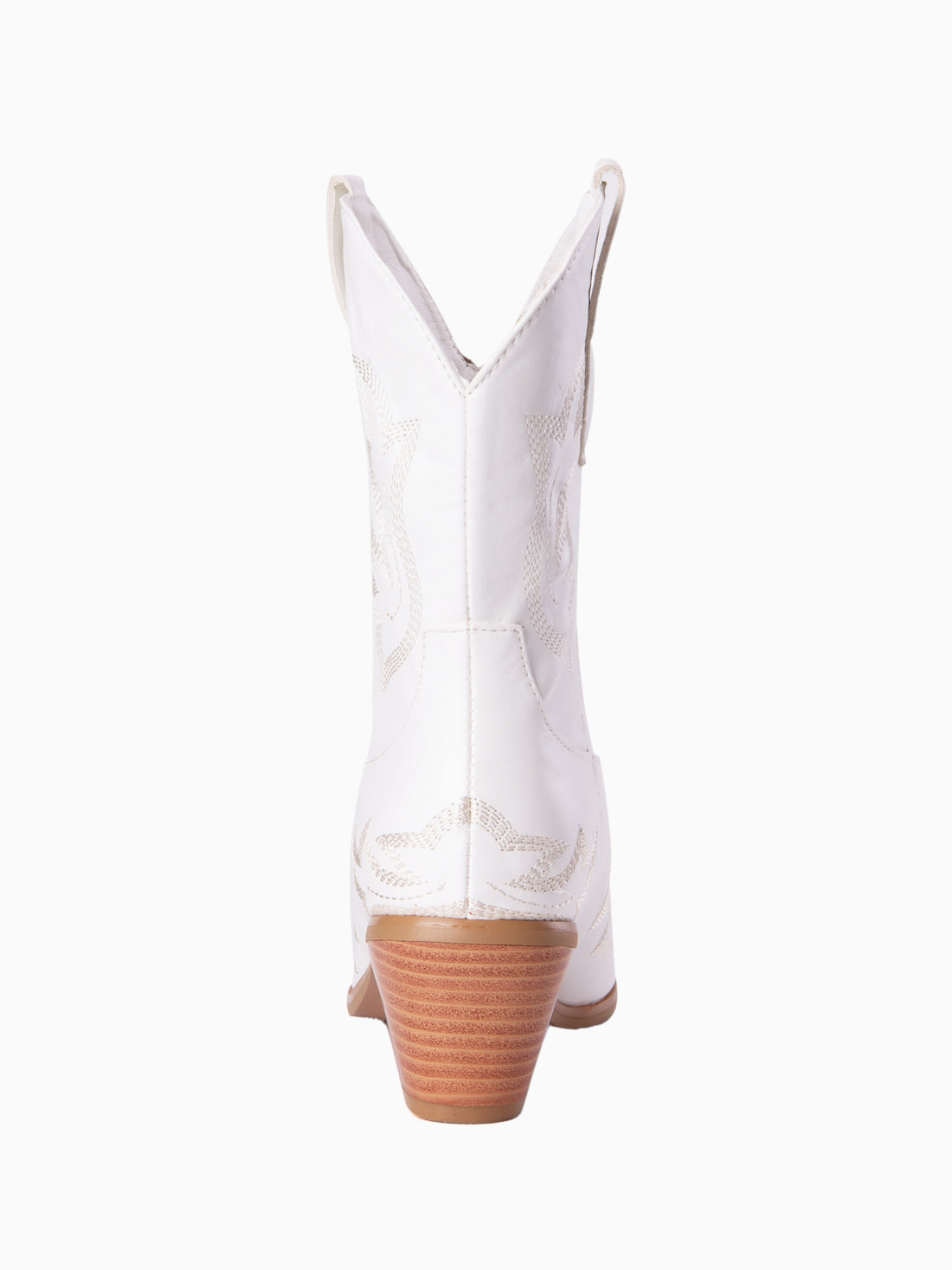 Modern Short White Cowgirl Boots