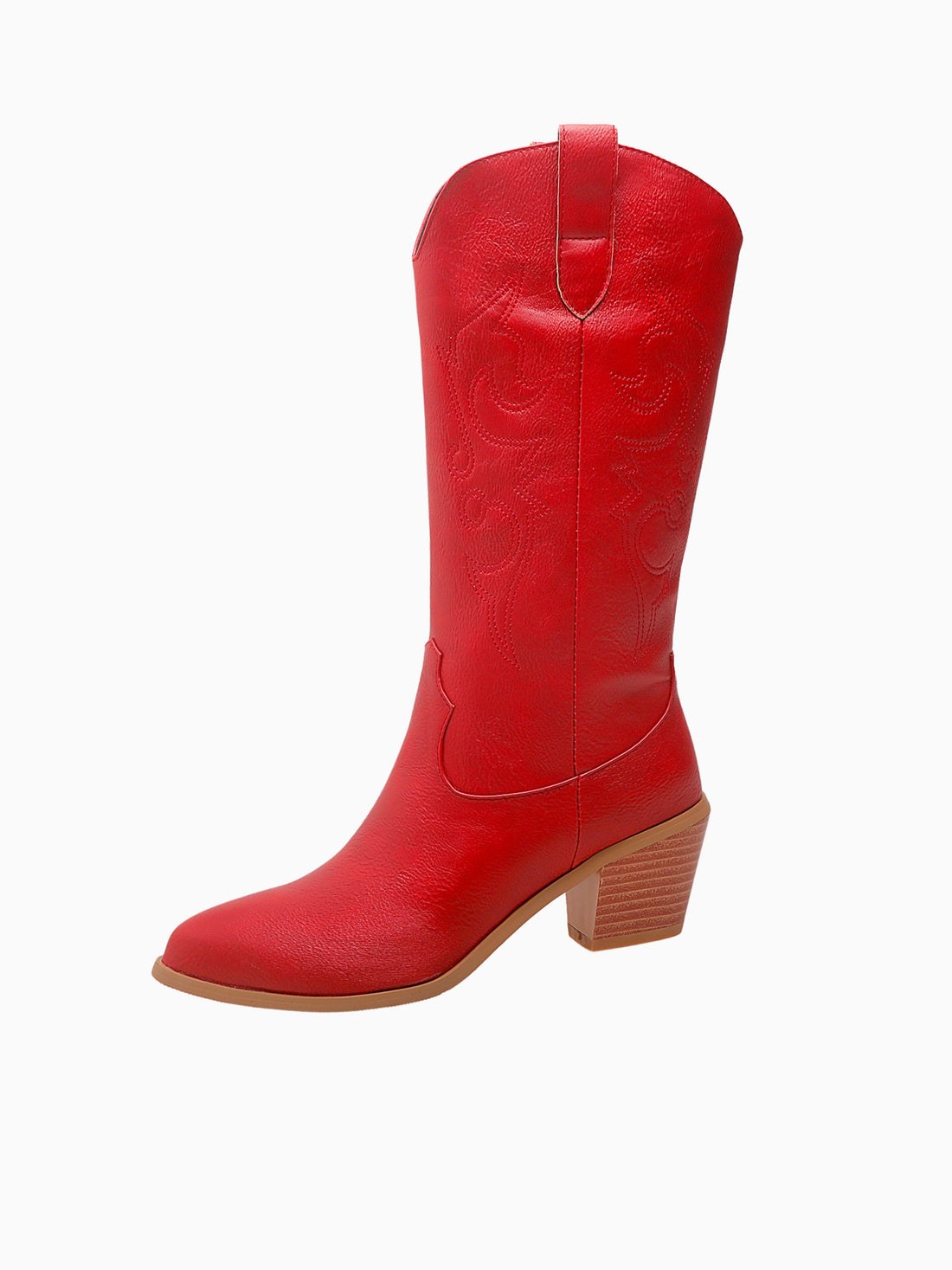 Pure Classic Red Cowgirl Boots