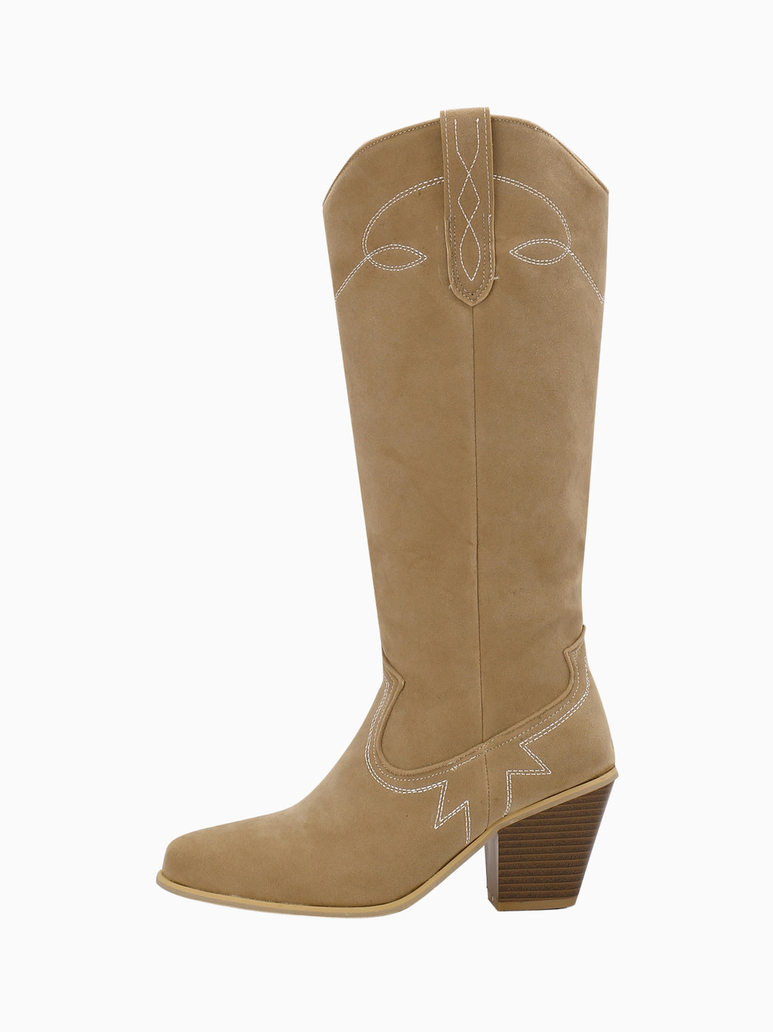Rustic Vintage Tan Cowgirl Boots