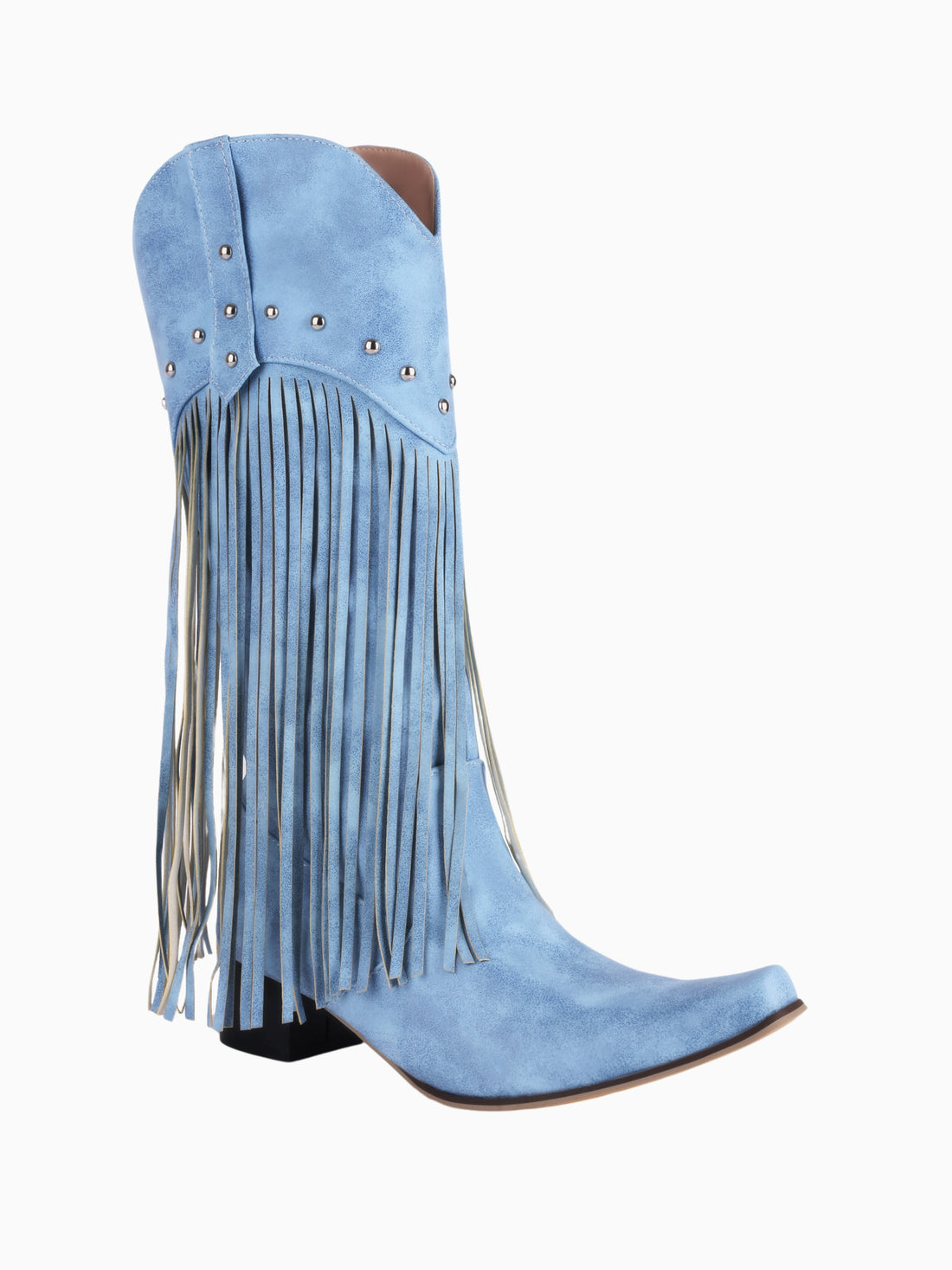 Western Sky Flow Fringe Cowgirl Boots